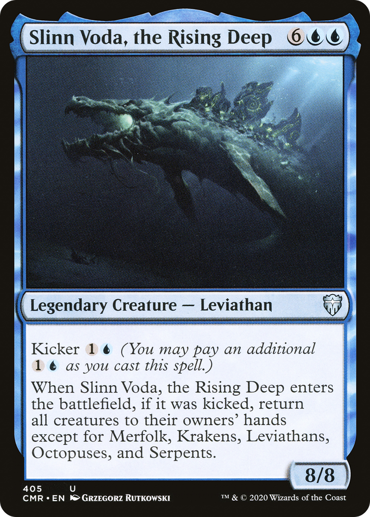 Slinn Voda, the Rising Deep [Commander Legends]-1