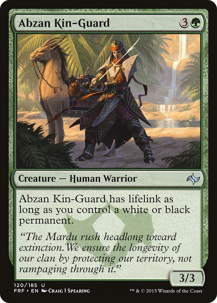Abzan Kin-Guard [Fate Reforged]-1