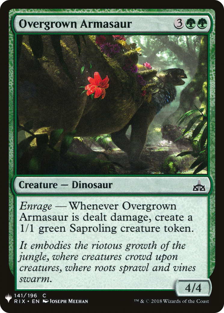 Overgrown Armasaur [Mystery Booster]-1