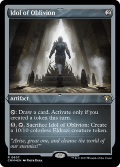 Idol of Oblivion (CMM-607) - Commander Masters Etched Foil-1