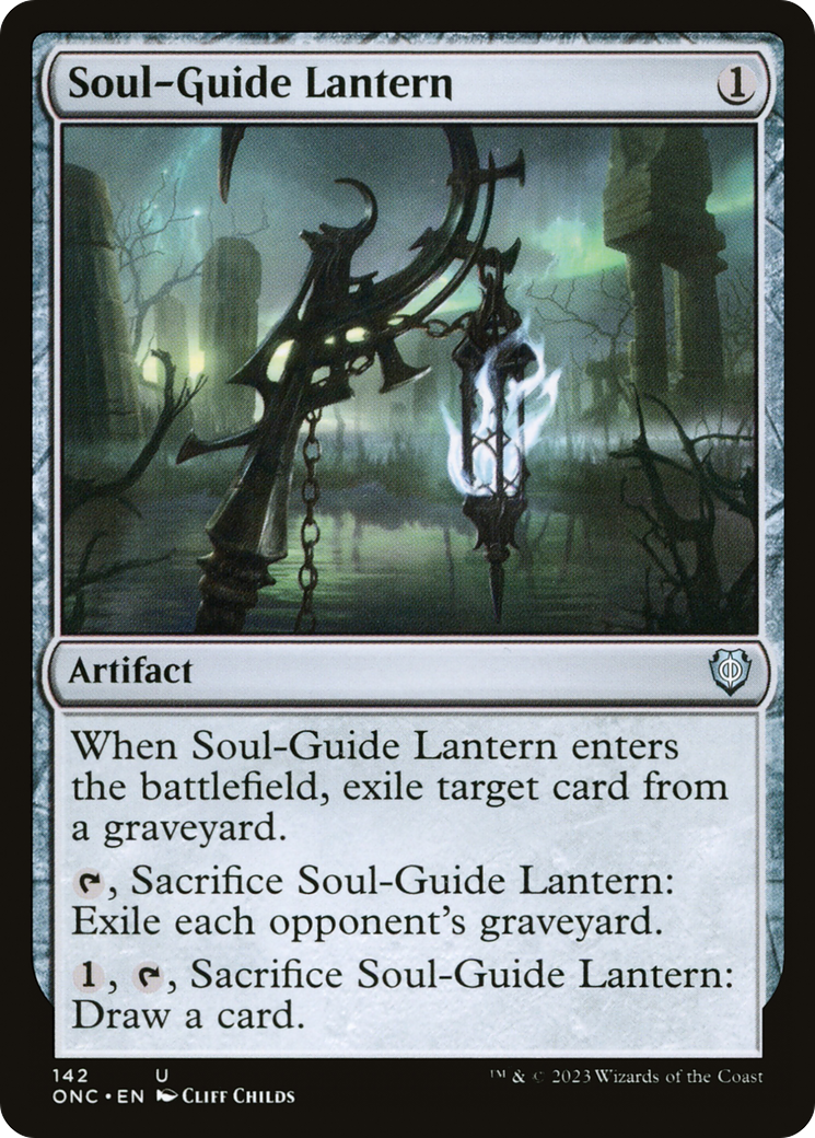 Soul-Guide Lantern [Phyrexia: All Will Be One Commander]-2