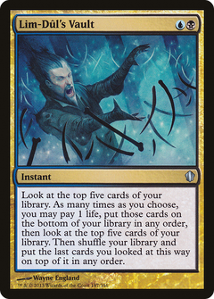 Lim-Dul's Vault [Commander 2013]-1