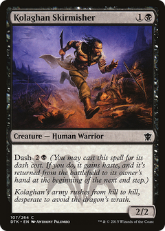 Kolaghan Skirmisher [Dragons of Tarkir]-1