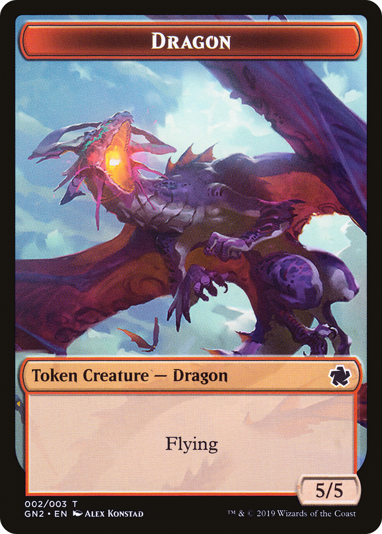 Dragon (TGN2-002) - Game Night 2019 Tokens-1