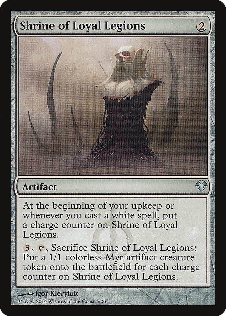 Shrine of Loyal Legions [Modern Event Deck 2014]-1