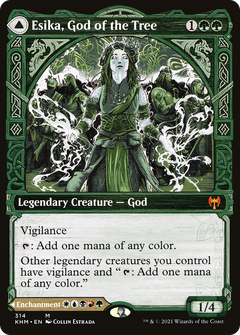Esika, God of the Tree // The Prismatic Bridge (Showcase) [Kaldheim]-3