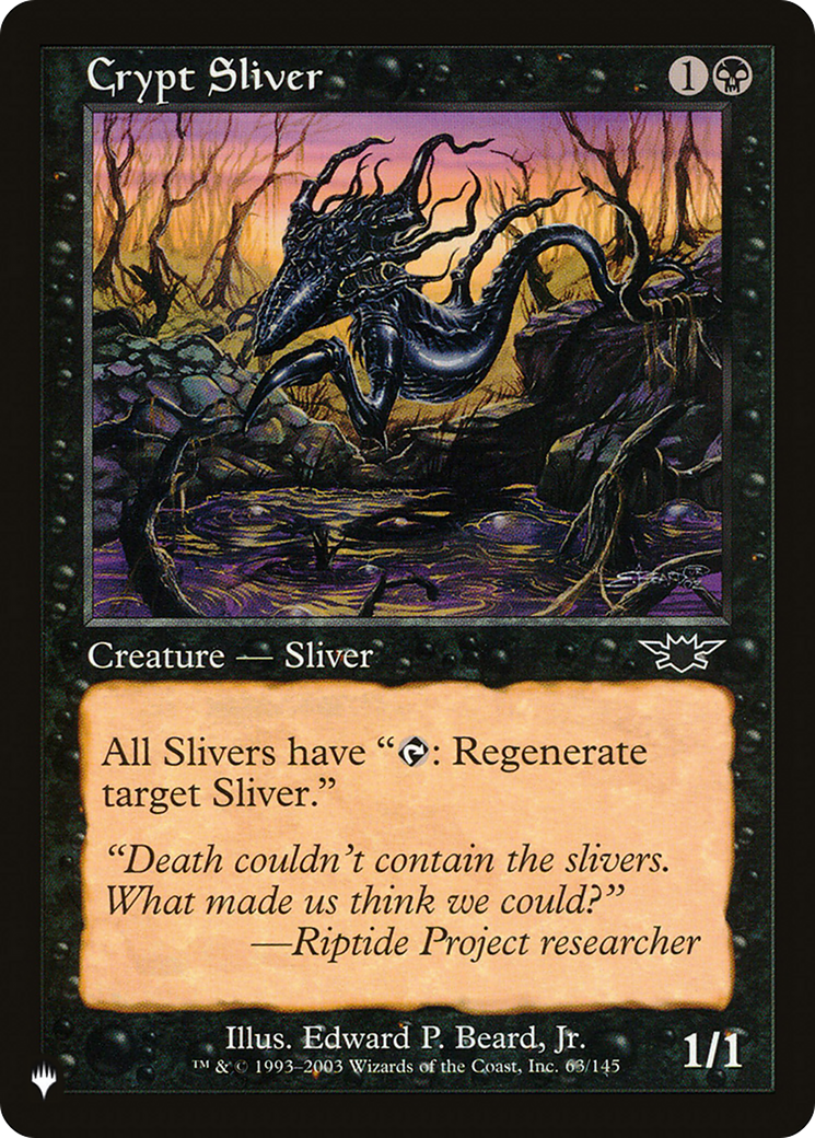 Crypt Sliver [The List]-1
