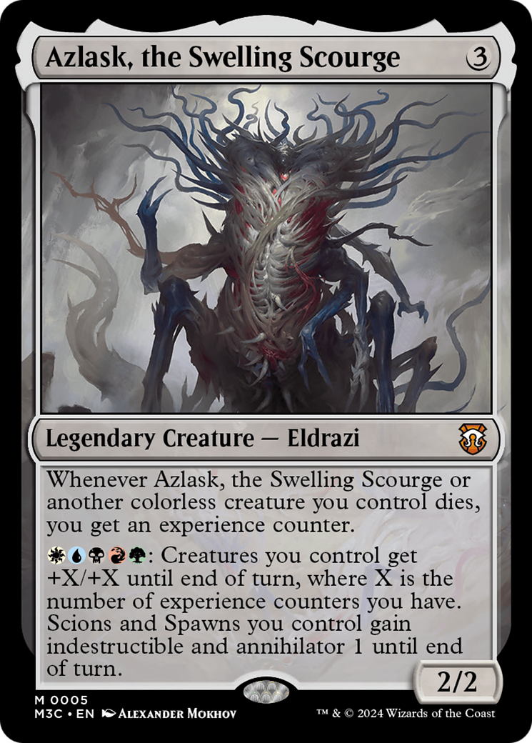 Azlask, the Swelling Scourge [Modern Horizons 3 Commander]-1