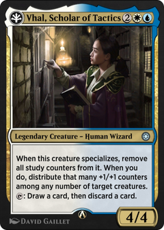 Vhal, Scholar of Tactics (HBG-08W) - Alchemy Horizons: Baldur's Gate-1