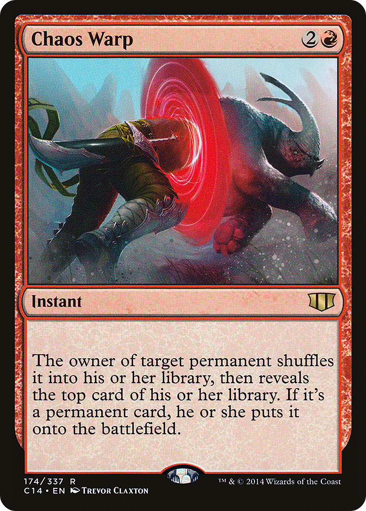 Chaos Warp [Commander 2014]-1
