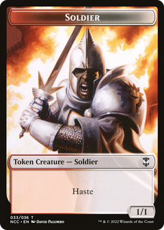 Soldier (TNCC-033) - New Capenna Commander Tokens-1