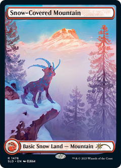 Snow-Covered Mountain (1476) [Secret Lair Drop Series]-1
