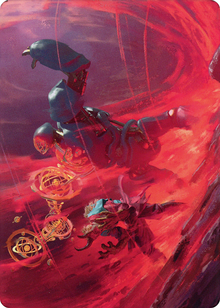 Twinferno // Twinferno (ADMU-039) - Dominaria United Art Series (Borderless)-3