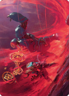 Twinferno // Twinferno (ADMU-039) - Dominaria United Art Series (Borderless)-3