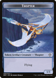 Thopter (TBRC-006) - The Brothers' War Commander Tokens-1