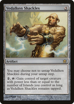 Vedalken Shackles (5DN-164) - Fifth Dawn-1