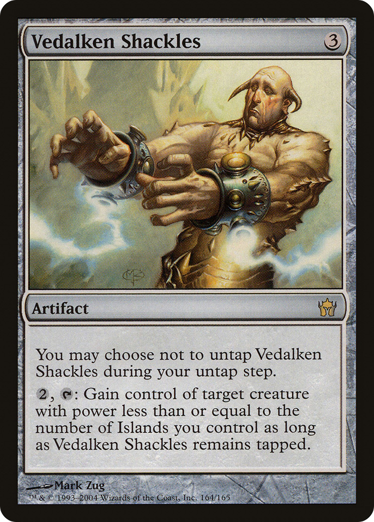 Vedalken Shackles (5DN-164) - Fifth Dawn Foil-1
