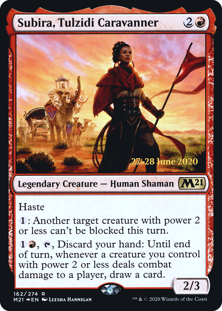 Subira, Tulzidi Caravanner [Core Set 2021 Prerelease Promos]-1