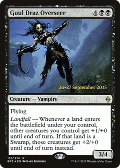 Guul Draz Overseer [Battle for Zendikar Prerelease Promos]-1
