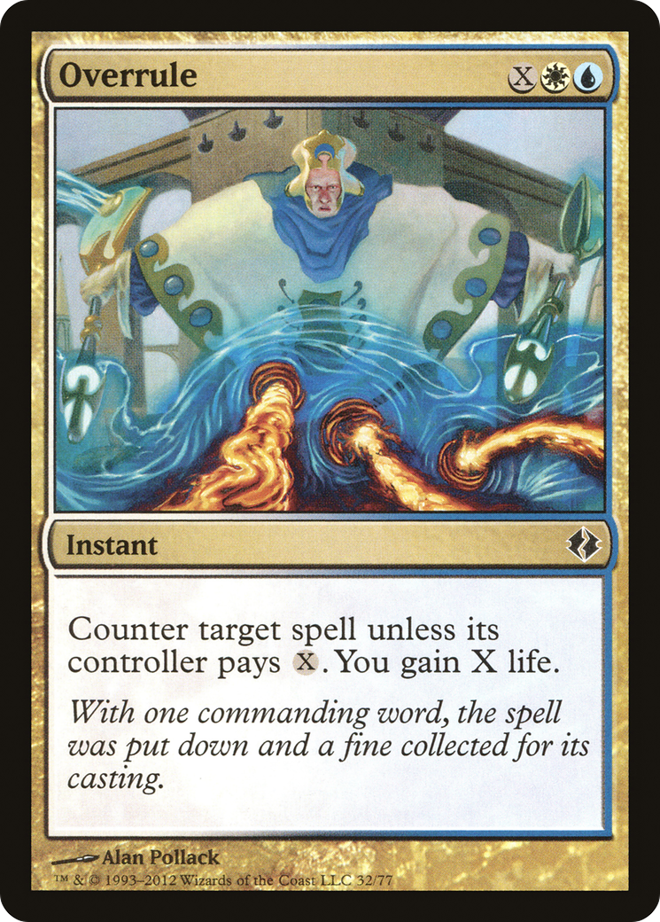 Overrule [Duel Decks: Venser vs. Koth]-1
