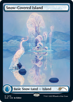 Snow-Covered Island (1474) [Secret Lair Drop Series]-1