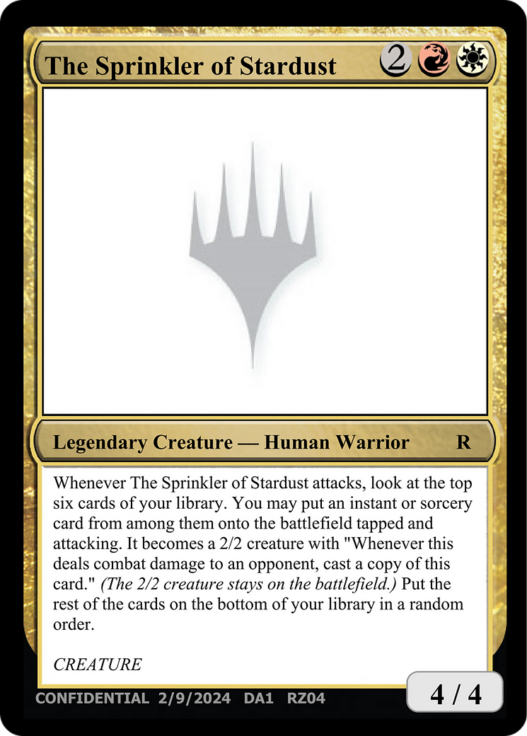 The Sprinkler of Stardust (UNK-RZ04K) - Unknown Event-1