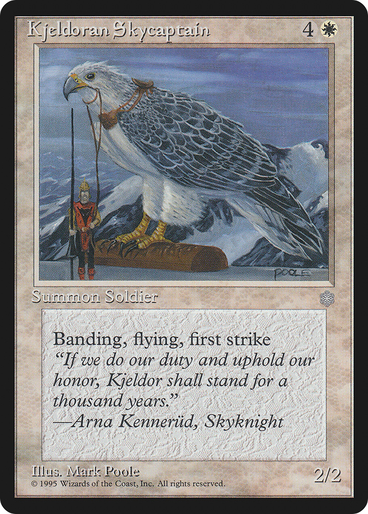 Kjeldoran Skycaptain [Ice Age]-1