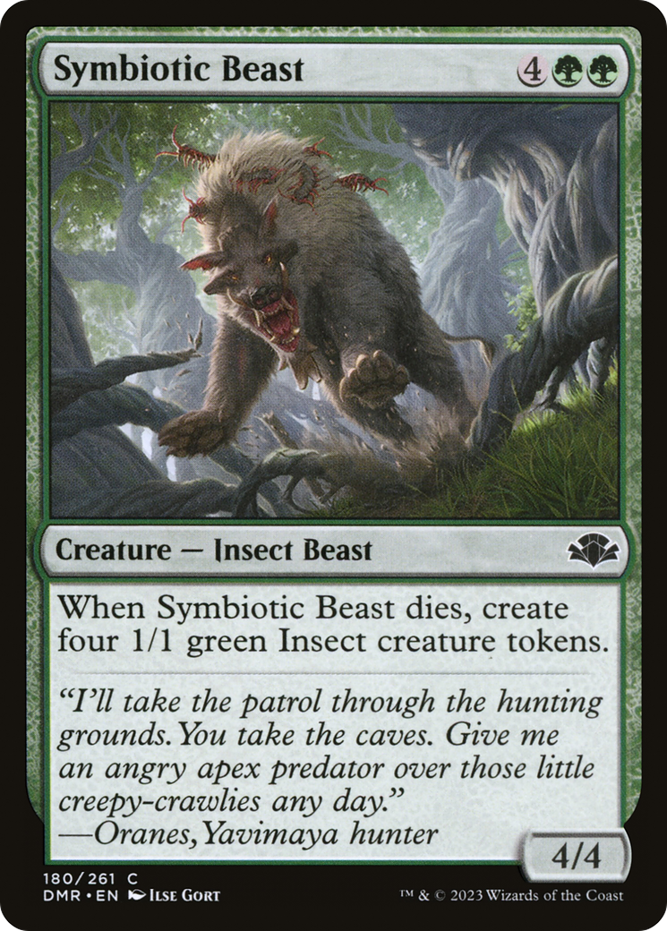 Symbiotic Beast [Dominaria Remastered]-1