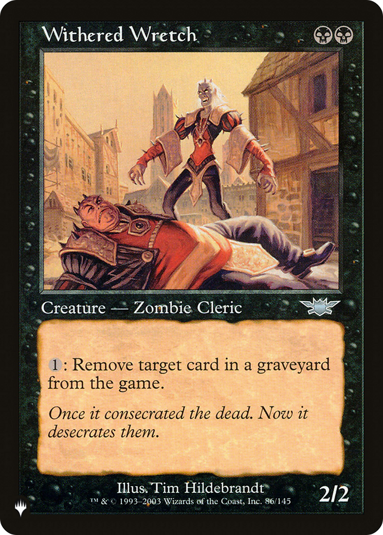 Withered Wretch (LIST-86/145) - The List-1