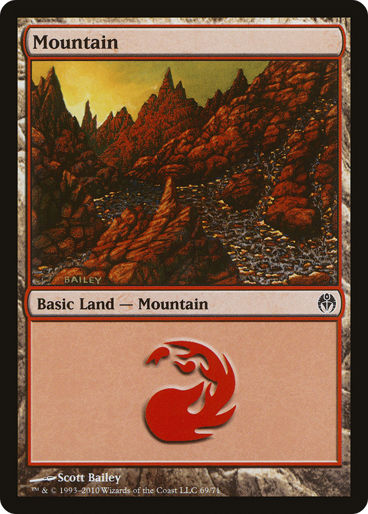 Mountain (69) [Duel Decks: Phyrexia vs. the Coalition]-1