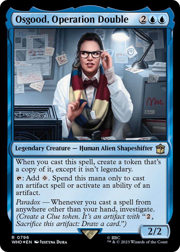 Osgood, Operation Double (Surge Foil) [Doctor Who]-1