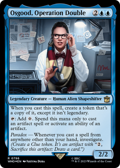 Osgood, Operation Double (Surge Foil) [Doctor Who]-1