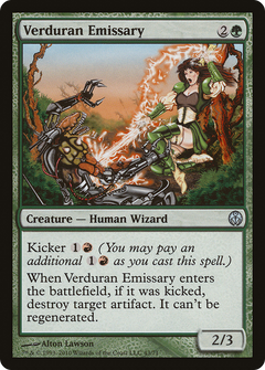 Verduran Emissary (DDE-043) - Duel Decks: Phyrexia vs. the Coalition-1