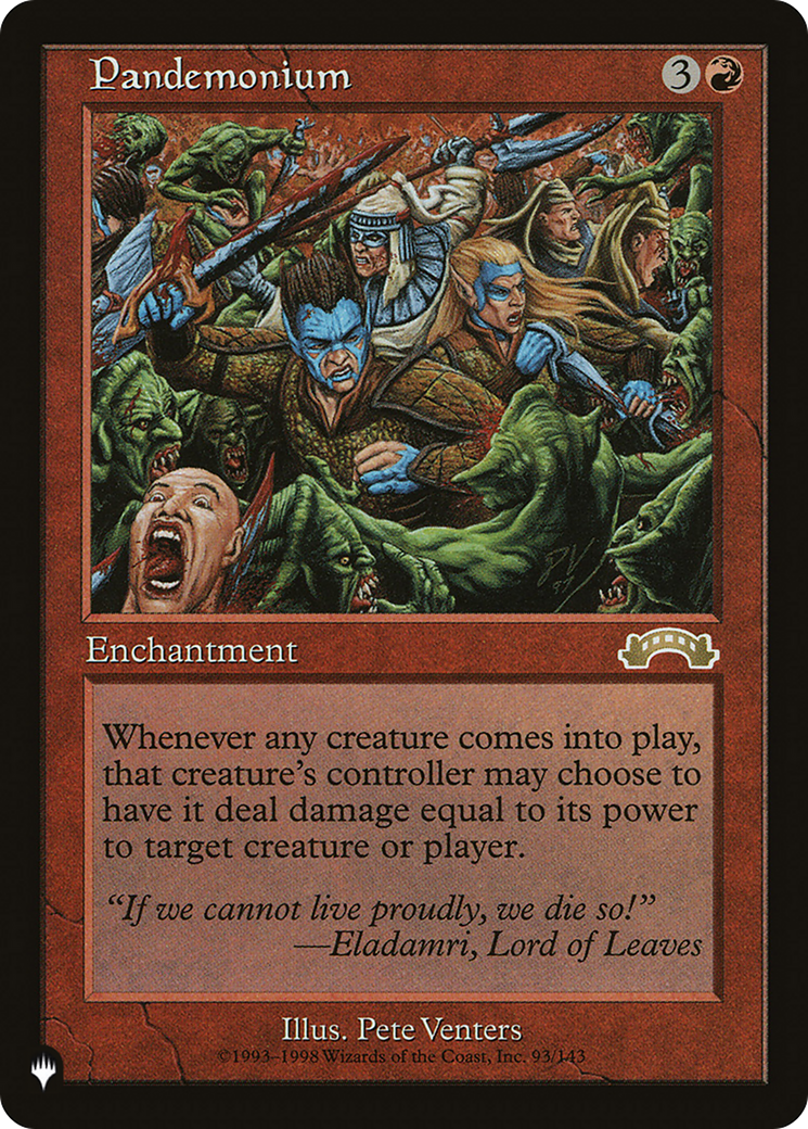 Pandemonium [The List]-1