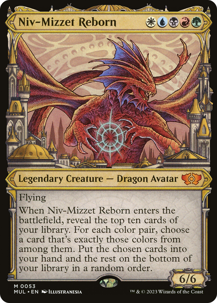 Niv-Mizzet Reborn [Multiverse Legends]-1