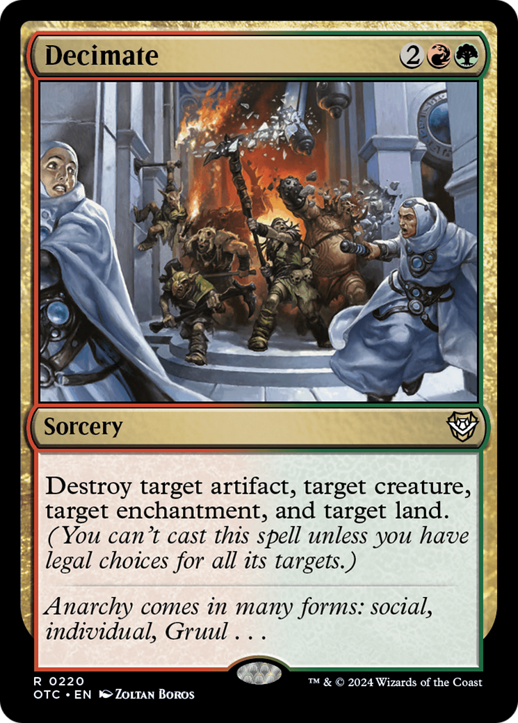 Decimate [Outlaws of Thunder Junction Commander]-1