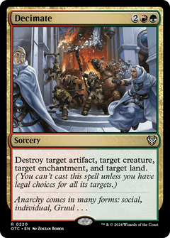 Decimate [Outlaws of Thunder Junction Commander]-1