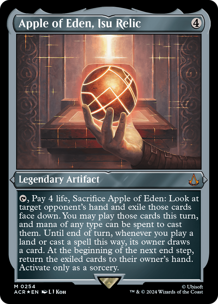 Apple of Eden, Isu Relic (ACR-254) - Assassin's Creed Etched Foil-1