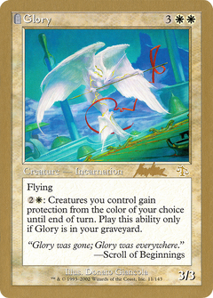 Glory - 2002 Brian Kibler (JUD) (WCD-) - World Championship Decks 2002: (tombstone)-1