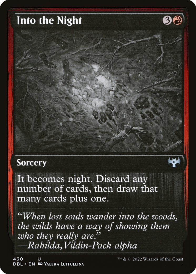 Into the Night [Innistrad: Double Feature]-1