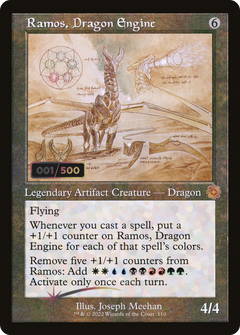 Ramos, Dragon Engine (Retro Schematic) (Serialized) [The Brothers' War Retro Artifacts]-1
