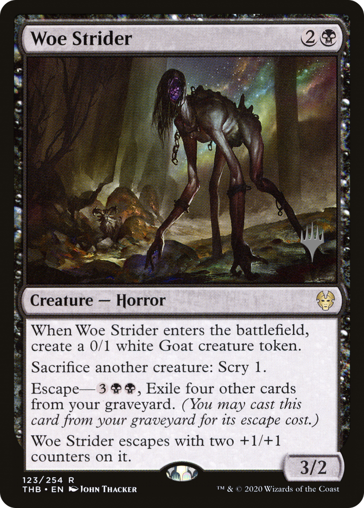 Woe Strider (PPTHB-123) - Theros Beyond Death Promos-1