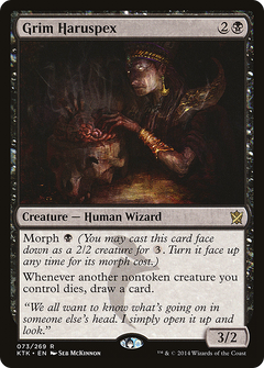Grim Haruspex [Khans of Tarkir]-1