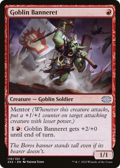 Goblin Banneret [Double Masters 2022]-1