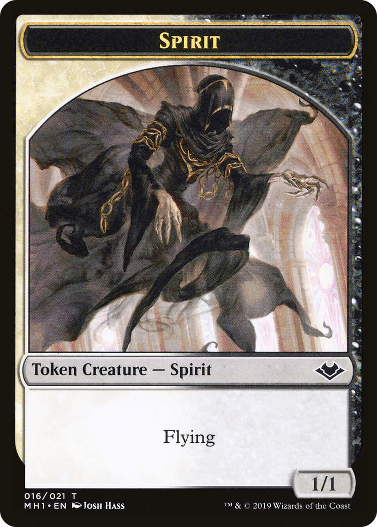Spirit (TMH1-016) - Modern Horizons Tokens Foil-1