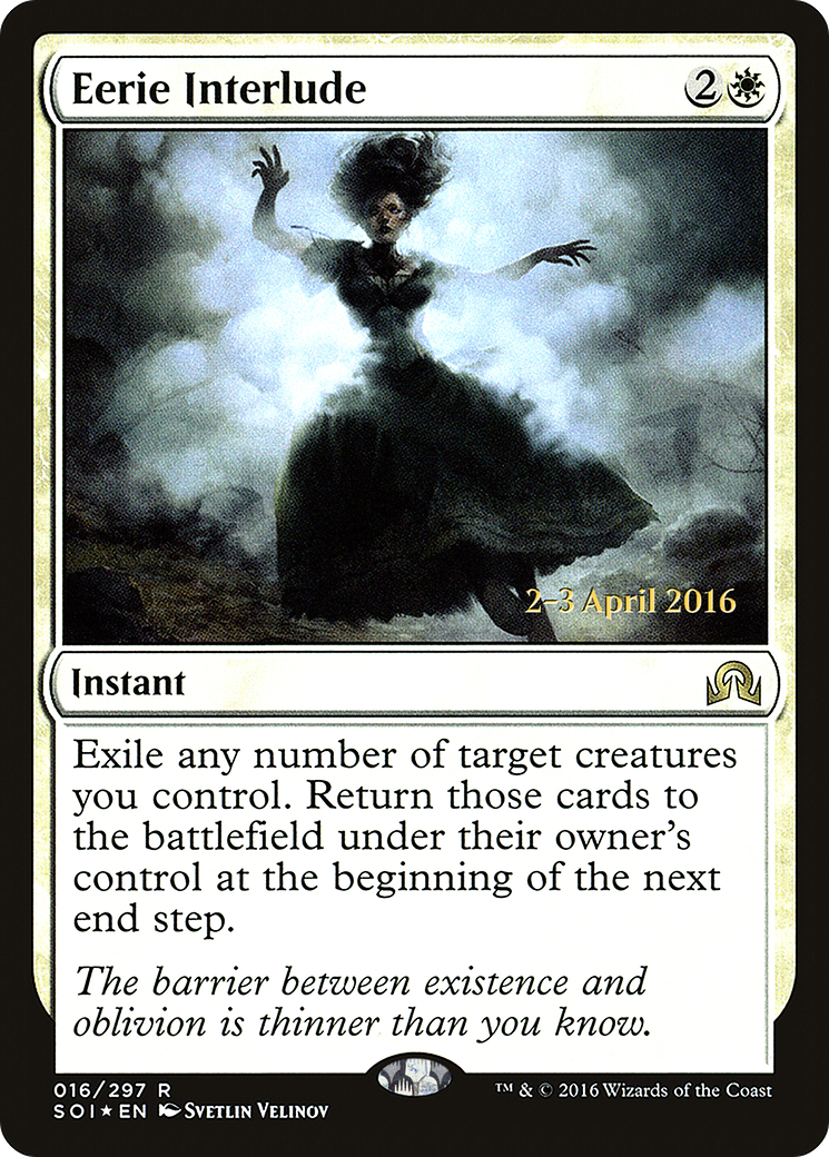 Eerie Interlude [Shadows over Innistrad Prerelease Promos]-1