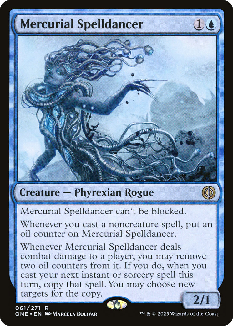 Mercurial Spelldancer [Phyrexia: All Will Be One]-1