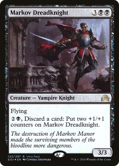 Markov Dreadknight (Intro Pack) [Shadows over Innistrad Promos]-1