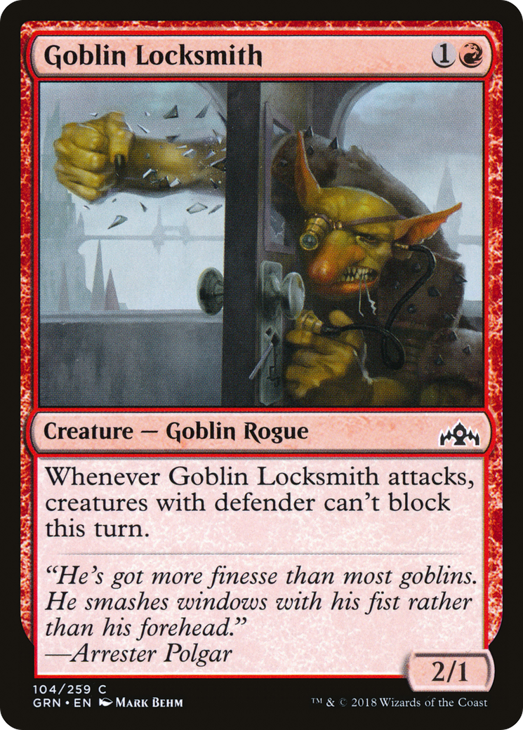 Goblin Locksmith [Guilds of Ravnica]-1