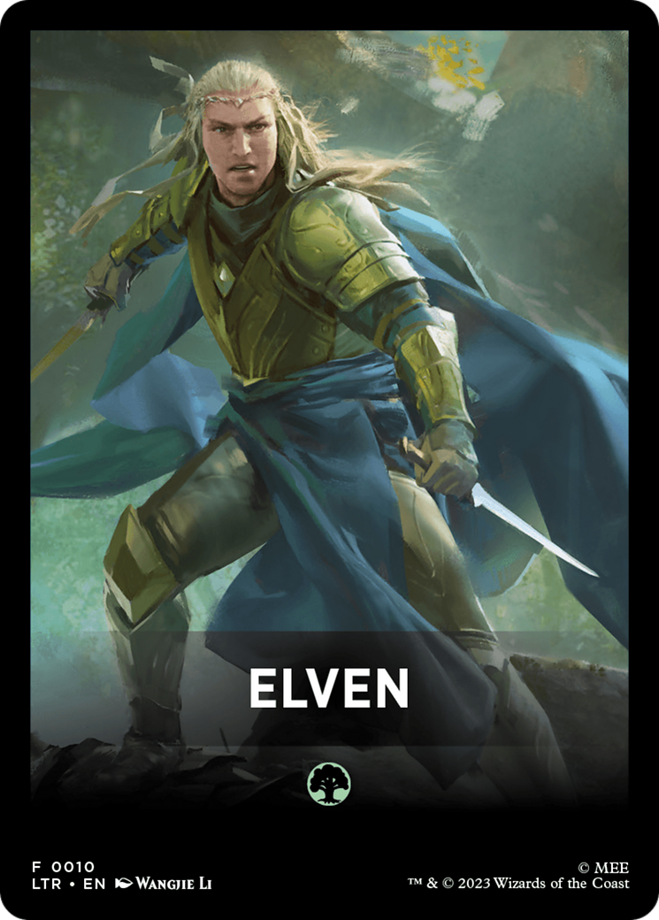Elven (FLTR-010) - Tales of Middle-earth Front Cards-1